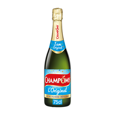 Jus de pomme pétillant L'Original CHAMPOMY - la bouteille de 75cl