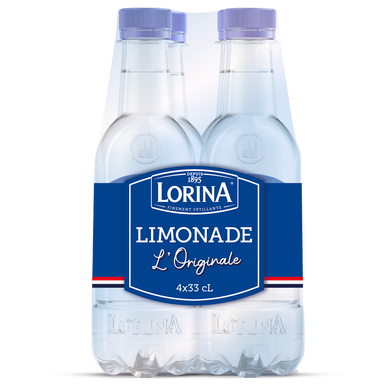 Limonade artisanale LORINA Artisanal Artisanale 4x33cl