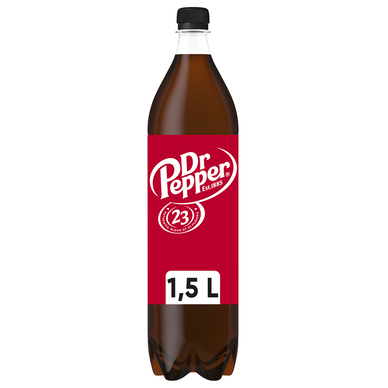 Soda Cola réduit en calories DR PEPPER - la bouteille de 1,5L