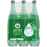 Eau minérale gazeuse extra pétillante  6x1l