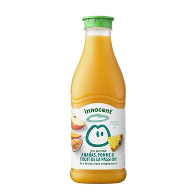 Pur jus réfrigéré ananas passion Sans sucres ajoutés - INNOCENT - 900ml