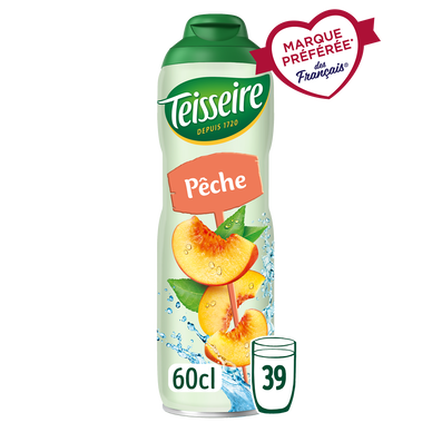 Sirop de Pêche TEISSEIRE, bidon 60cl