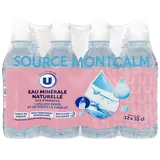 Eau minérale MONTCALM  12 bouteilles de 33cl