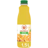 Pur jus d'orange avec pulpe, bouteille 1,5L