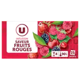 Infusion saveur fruits rouges U - 25 sachets 40g