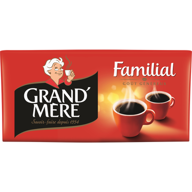 Café moulu GRAND MERE Familial - 4x250g