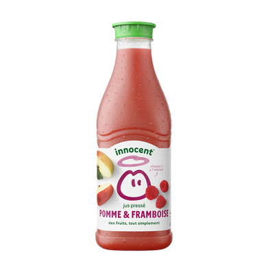 Pur jus réfrigéré pomme, framboise Sans sucres ajoutés - INNOCENT - 900ml