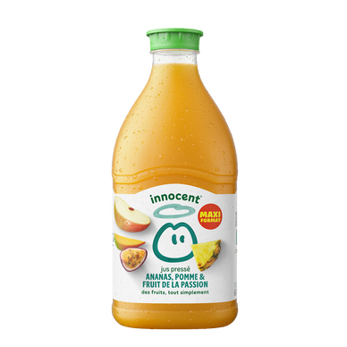 Pur jus réfrigéré ananas passion Sans sucres ajoutés - INNOCENT - 1,5L