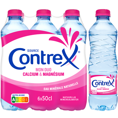 Eau minérale naturelle CONTREX - 6x50cl