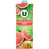 Jus à base de concentré de pamplemousse rose  1l