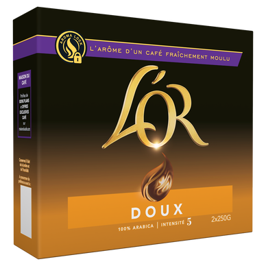 Café moulu L'OR DOUX N°5 - 500g