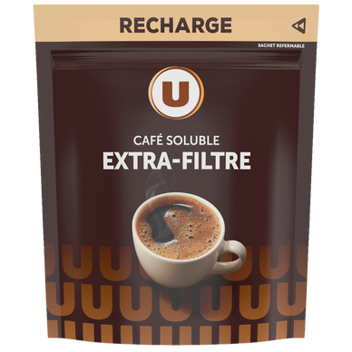 Café soluble EXTRA-FILTRE - Recharge 180g