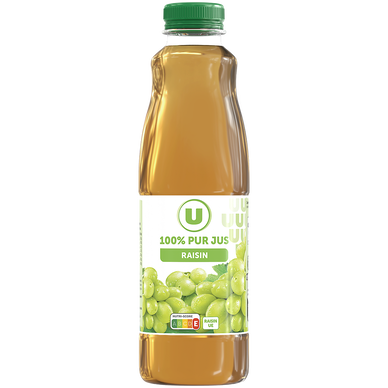 Pur jus de raisin blanc Pet 1litre