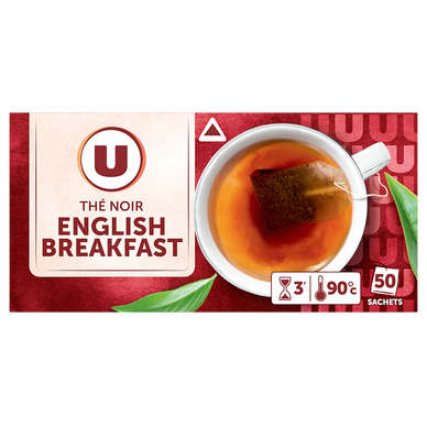 Thé English Breakfast  boîte de 50 sachets  -  100g