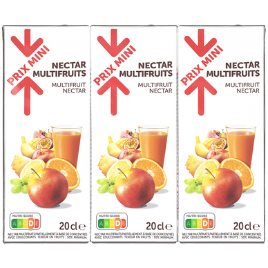 Nectar multifruits PRIX MINI - 6x20cl
