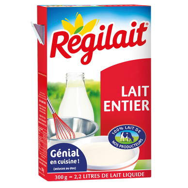 Lait entier en poudre REGILAIT, 300g