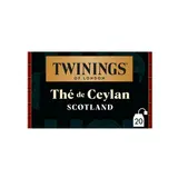 Thé de Ceylan Scotland TWININGS, 20 sachets, 40g
