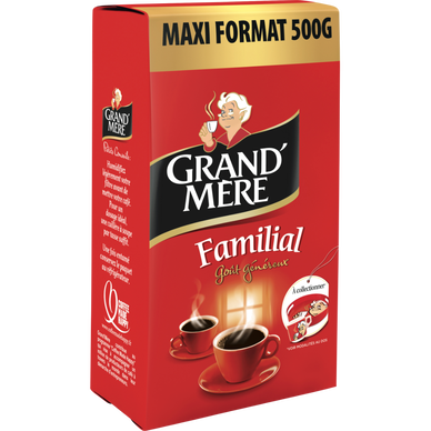 Café moulu GRAND MERE Familial - 500g