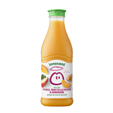 Pur jus réfrigéré orange passion mand Sans sucres ajoutés - INNOCENT -900ml
