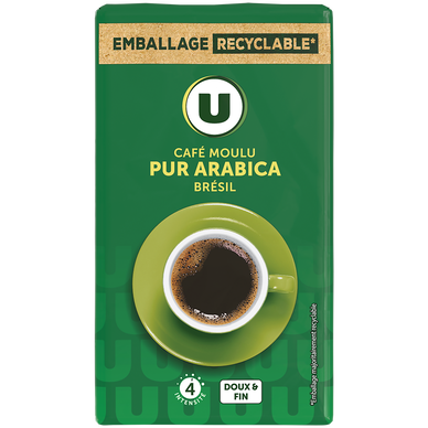 Café moulu arabica Brésil N°4 - 250g