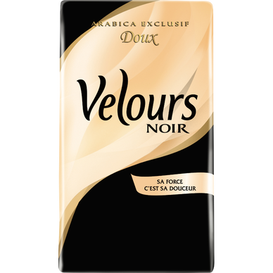 Café moulu VELOURS NOIR ARABICA EXCLUSIF DOUX - 250g