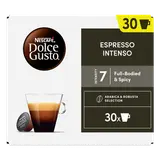 Café Capsules NESCAFE ESPRESSO INTENSO N°7 - compatible DOLCE GUSTO -x30