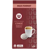 Café corsé, x54 dosettes, 375,3g