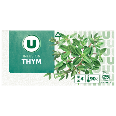 Infusion au thym U x25 sachets 27,5g