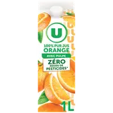 Pur jus d'oranges pressées avec pulpe refrigeré ZRP - brique 1l