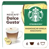 Café Capsules STARBUCKS MADAGASCAR VANILLA MACCHIATO - compatible DOLCE GUSTO - x6