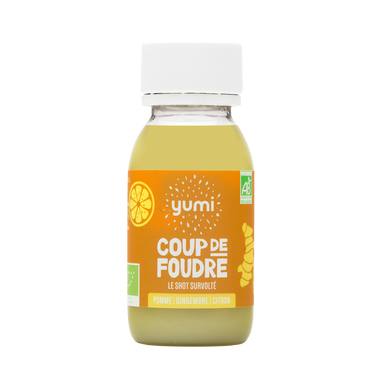 Coup de Foudre BIO shot de Gingembre YUMI 60ml