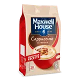 Cappuccino classique MAXWELL HOUSE, sachet 235g
