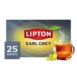 Thé noir Earl Grey LIPTON, x25 sachets, 40g
