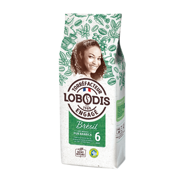 Café moulu LOBODIS pure origine Brésil - 250g