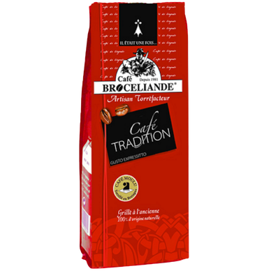 Café moulu BROCELIANDE 100% arabica tradition - 250g