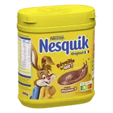 Poudre chocolatée instantanée NESQUIK Nestlé, boîte plastique 500g