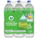 Eau de source de montagne d'Auvergne  6x1,5l
