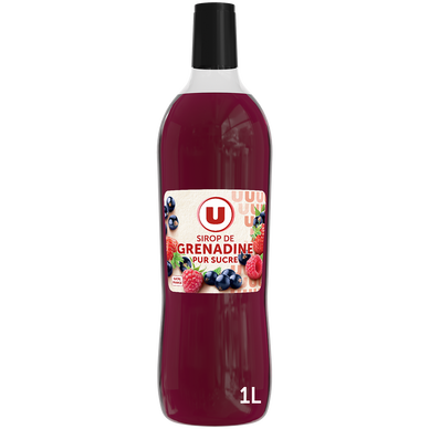 Sirop de grenadine  bouteille de 1l