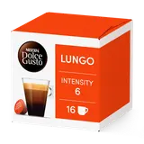 Café Capsules NESCAFE LUNGO N°6 - compatible DOLCE GUSTO - x16