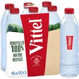 Eau minérale naturelle VITTEL 6x50cl
