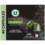 Café Capsules ESPRESSO CLASSICO N°7 - compatible NESPRESSO - x40