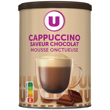 Café soluble CAPPUCCINO SAVEUR CHOCOLAT U - 360g