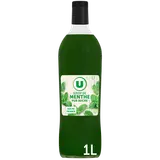 Sirop de menthe verte  bouteille de 1l
