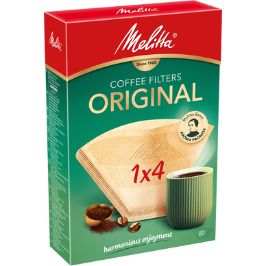 MELITTA Filtres bruns à café FSC - 80 unités