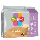 Café Capsules TASSIMO au lait - compatible - x21