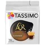 Café Capsules L'OR ESPRESSO CLASSIQUE N°6 - compatible TASSIMO - x16