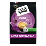 Café dosettes CARTE NOIRE CORSÉ N°7 - x60