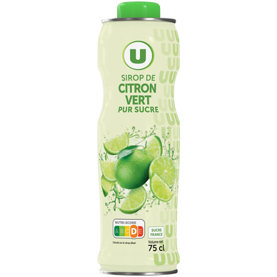 Sirop de citron vert  75cl