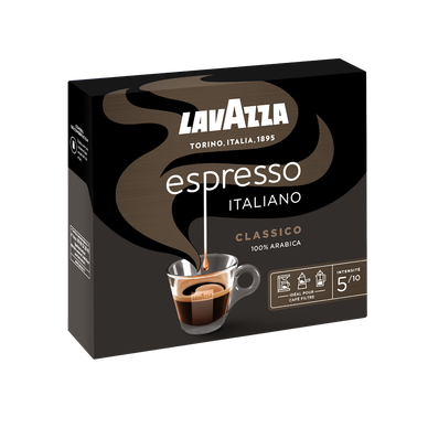 Café moulu LAVAZZA L'ESPRESSO ITALIANO CLASSICO N°5 - 500g