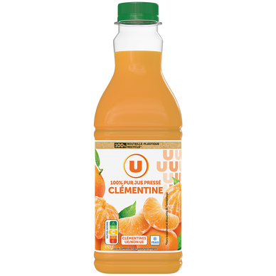 Pur jus de clémentine flash past. réfrigéré - ble plast. 90cl